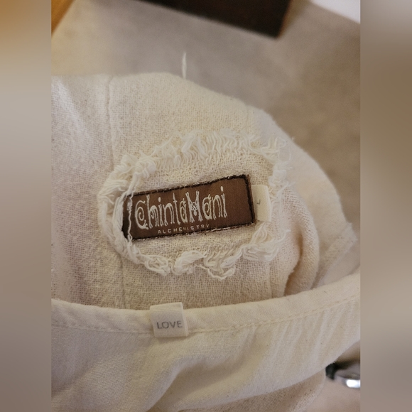 White Linen Dress ∆ Women Boho Wedding Dress ∆ Maxi Bohemian Dress ∆ Asymmetric - Picture 9 of 9